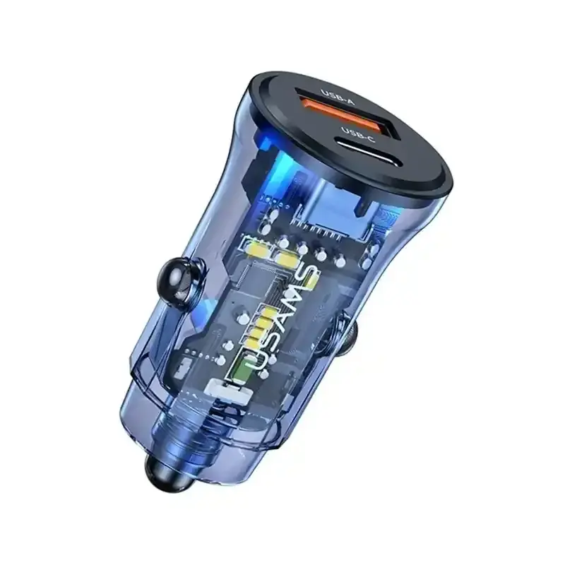 قابلیت شارژر فندکی یوسمز مدل USAMS US-CC164 30W